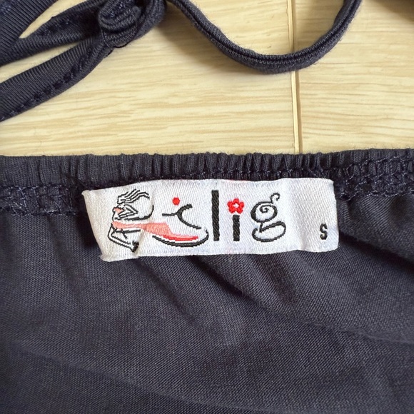 3/$10 Blue and Pink High-Low Maxi Dress Resort Wear - Picture 8 of 8